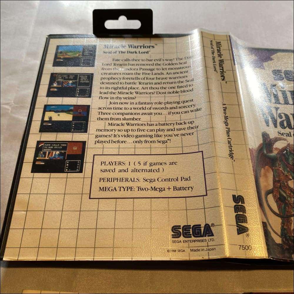 Buy Miracle Warriors: Seal of The Dark Lord -@ 8BitBeyond Buy Miracle Warriors: Seal of The Dark Lord -@ 8BitBeyond